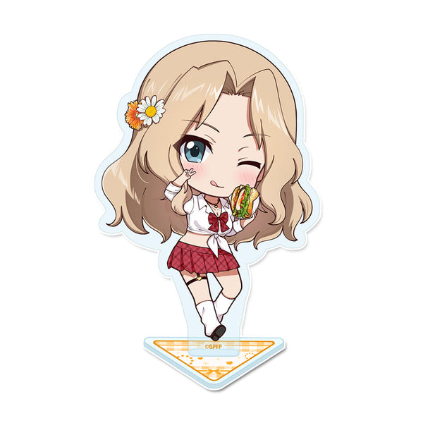 『ガールズ&パンツァー 最終章』ぷちちょこアクリルスタンド 【ケイ】ギャル制服ver.