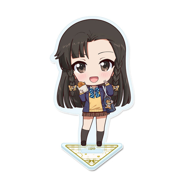 『ガールズ&パンツァー 最終章』ぷちちょこアクリルスタンド 【西絹代】ギャル制服ver.