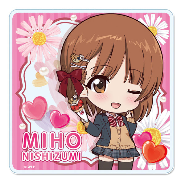 『ガールズ&パンツァー 最終章』ぷちちょこアクリルコースター 【西住みほ】ギャル制服ver.