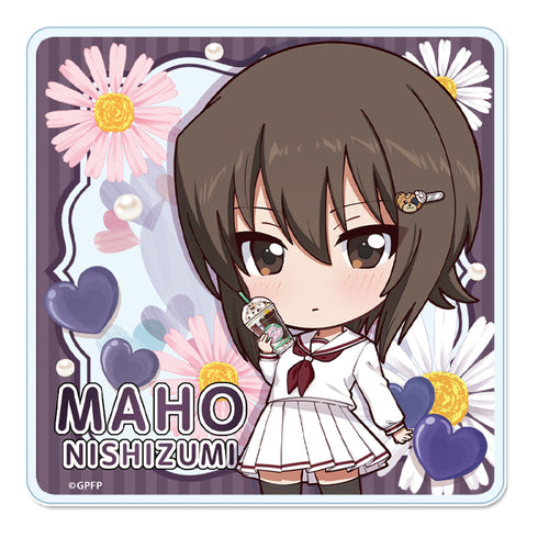 『ガールズ&パンツァー 最終章』ぷちちょこアクリルコースター 【西住まほ】ギャル制服ver.
