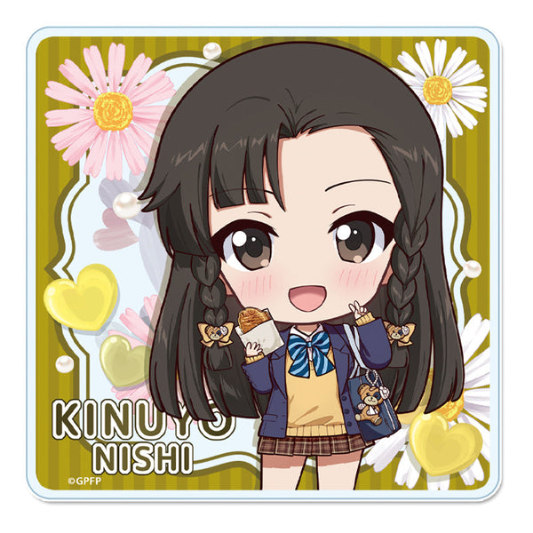 『ガールズ&パンツァー 最終章』ぷちちょこアクリルコースター 【西絹代】ギャル制服ver.