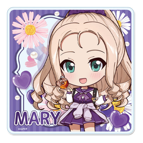 『ガールズ&パンツァー 最終章』ぷちちょこアクリルコースター 【マリー】ギャル制服ver.