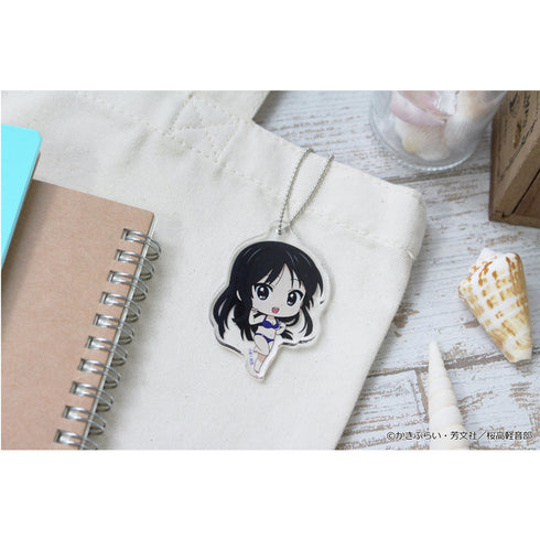 『けいおん!』ぷちちょこミニアクリルキーホルダー 【秋山澪】 水着ver.