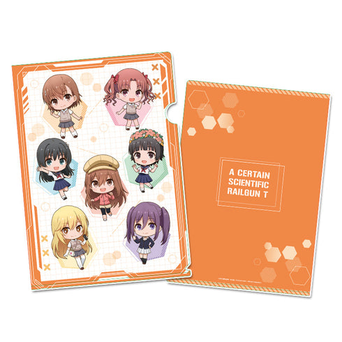 『とある科学の超電磁砲T』ぷちちょこクリアファイル