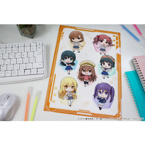 『とある科学の超電磁砲T』ぷちちょこクリアファイル