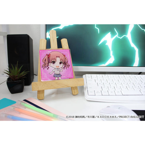 『とある科学の超電磁砲T』ぷちちょこアクリルコースター【白井黒子】