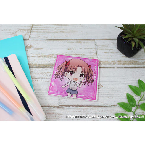 『とある科学の超電磁砲T』ぷちちょこアクリルコースター【白井黒子】