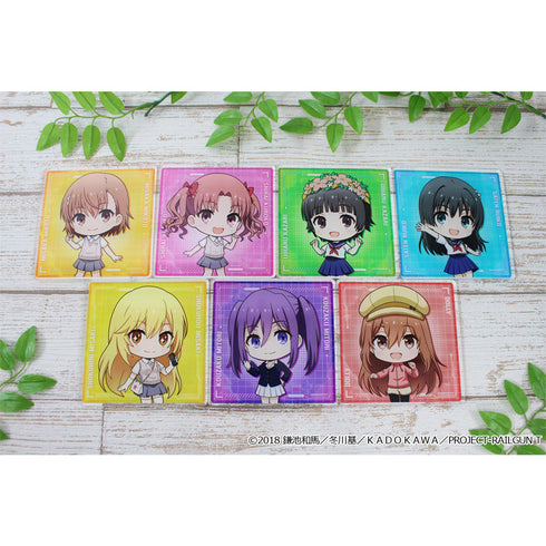 『とある科学の超電磁砲T』ぷちちょこアクリルコースター【白井黒子】