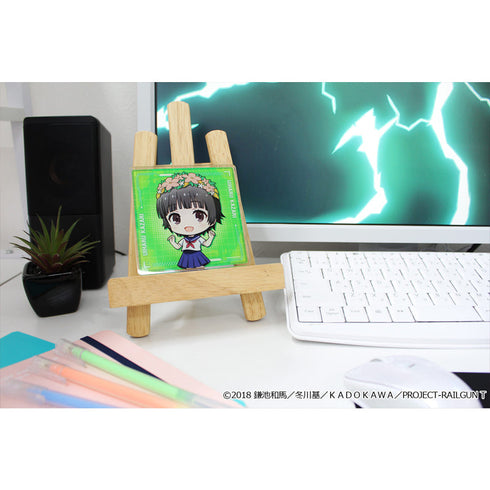 『とある科学の超電磁砲T』ぷちちょこアクリルコースター【初春飾利】
