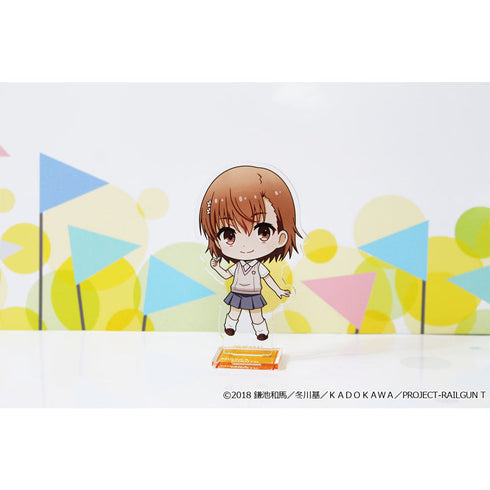 『とある科学の超電磁砲T』ぷちちょこアクリルスタンド【御坂美琴】