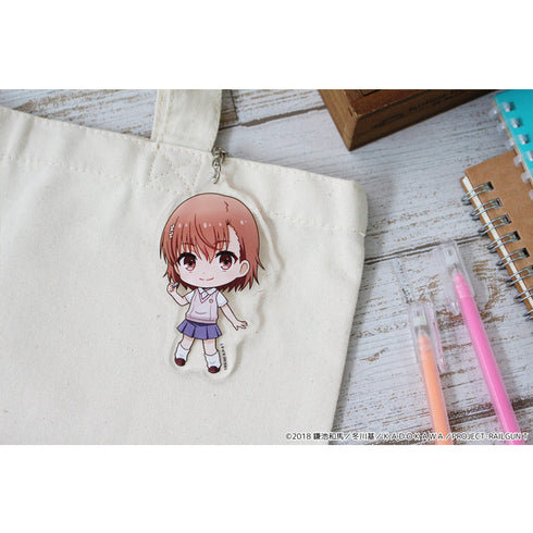 『とある科学の超電磁砲T』ぷちちょこアクリルキーホルダー【御坂美琴】
