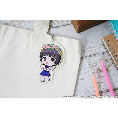『とある科学の超電磁砲T』ぷちちょこアクリルキーホルダー【初春飾利】