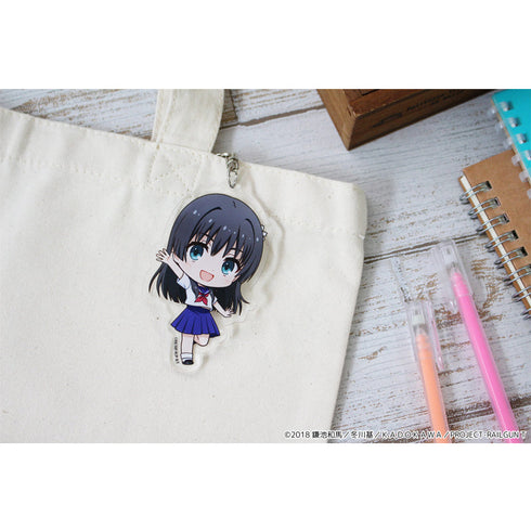 『とある科学の超電磁砲T』ぷちちょこアクリルキーホルダー【佐天涙子】