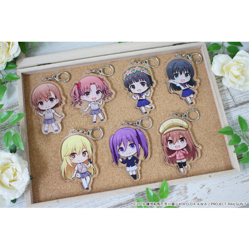 『とある科学の超電磁砲T』ぷちちょこアクリルキーホルダー【警策看取】