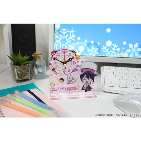 『青の祓魔師 雪ノ果篇』ぷちちょこミニアクリル置時計【メフィスト・フェレス】