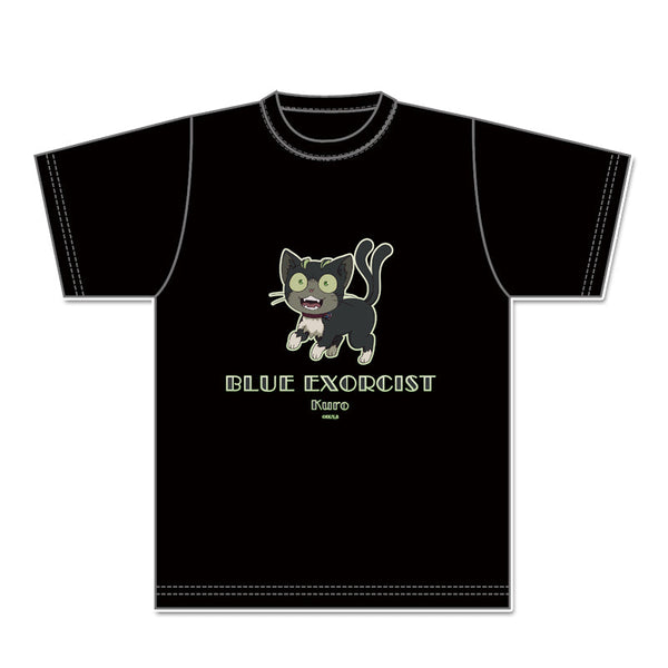 『青の祓魔師 雪ノ果篇』ぷちちょこグラフィックTシャツ【クロ】