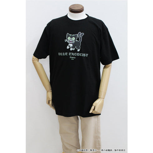 『青の祓魔師 雪ノ果篇』ぷちちょこグラフィックTシャツ【クロ】
