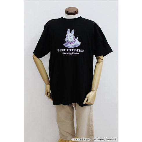 『青の祓魔師 雪ノ果篇』ぷちちょこグラフィックTシャツ【メフィスト・フェレス(犬)】