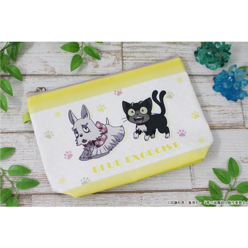 『青の祓魔師 雪ノ果篇』ぷちちょこ撥水ポーチ【メフィスト・フェレス(犬)&クロ】