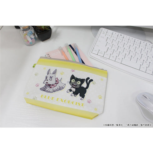 『青の祓魔師 雪ノ果篇』ぷちちょこ撥水ポーチ【メフィスト・フェレス(犬)&クロ】