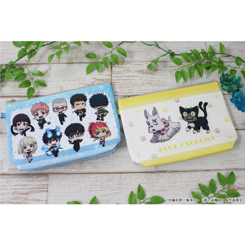 『青の祓魔師 雪ノ果篇』ぷちちょこ撥水ポーチ【メフィスト・フェレス(犬)&クロ】