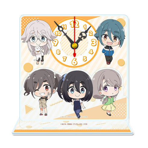 『mono』ぷちちょこミニアクリル置時計【B】
