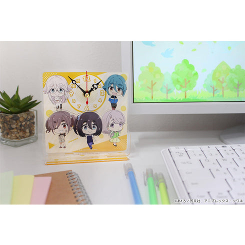 『mono』ぷちちょこミニアクリル置時計【B】