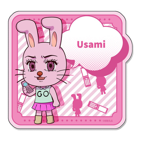 『増田こうすけ劇場 ギャグマンガ日和GO』ぷちちょこステッカー【うさみちゃん】
