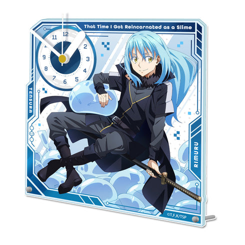 『転生したらスライムだった件』アクリル置時計 【リムル】