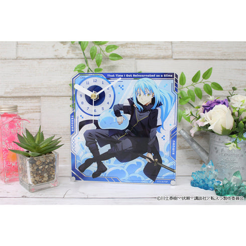 『転生したらスライムだった件』アクリル置時計 【リムル】