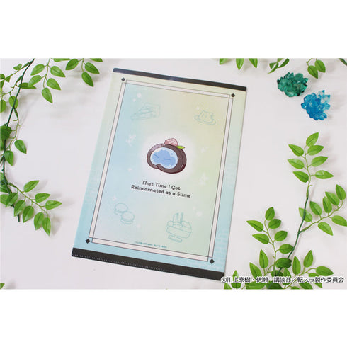 『転生したらスライムだった件』ぷちちょこクリアファイル 【C】カフェごはんver.