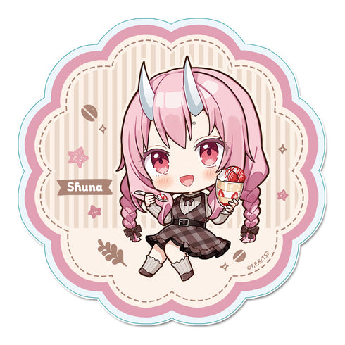 『転生したらスライムだった件』ぷちちょこアクリルコースター 【シュナ】カフェごはんver.