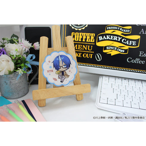 『転生したらスライムだった件』ぷちちょこアクリルコースター 【ソウエイ】カフェごはんver.