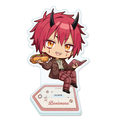 『転生したらスライムだった件』ぷちちょこアクリルスタンド 【ベニマル】カフェごはんver.