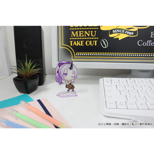 『転生したらスライムだった件』ぷちちょこアクリルスタンド 【シオン】カフェごはんver.