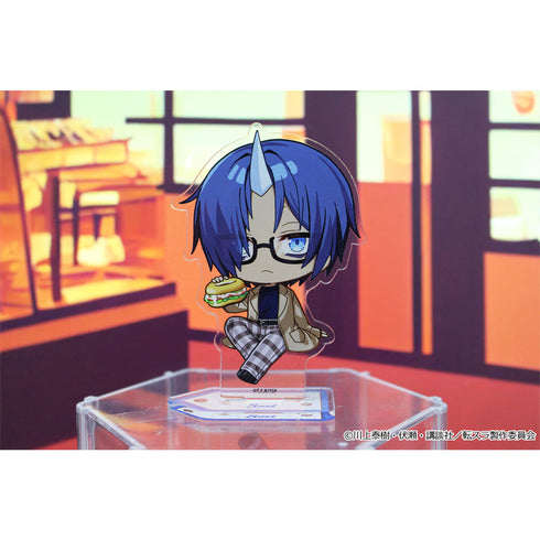 『転生したらスライムだった件』ぷちちょこアクリルスタンド 【ソウエイ】カフェごはんver.