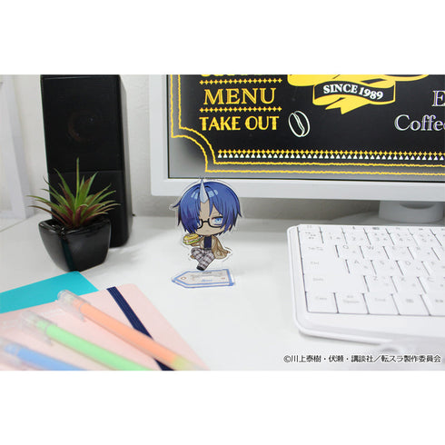 『転生したらスライムだった件』ぷちちょこアクリルスタンド 【ソウエイ】カフェごはんver.
