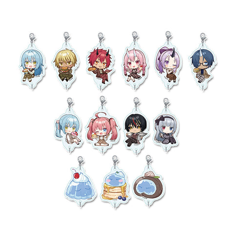 『転生したらスライムだった件』ぷちちょこトレーディングつながるアクリルキーホルダー カフェごはんver.【BOX】