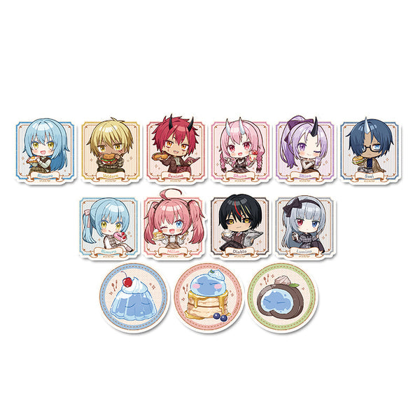 『転生したらスライムだった件』ぷちちょこトレーディングクリアステッカー カフェごはんver.【BOX】