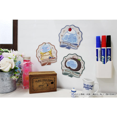 『転生したらスライムだった件』ぷちちょこマグネットステッカー 【ロールケーキリムル】カフェごはんver.