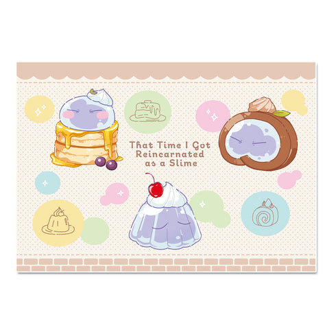 『転生したらスライムだった件』ぷちちょこブランケット カフェごはんver.