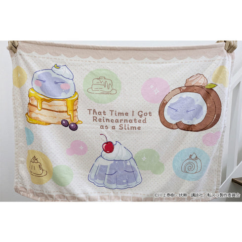『転生したらスライムだった件』ぷちちょこブランケット カフェごはんver.