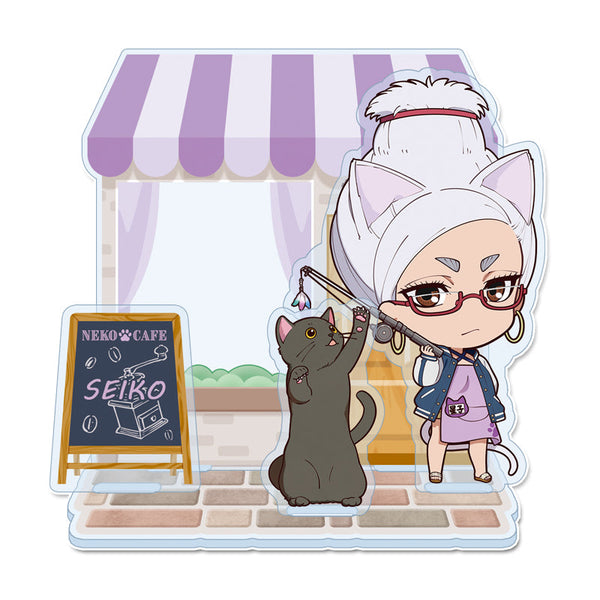 『ダンダダン』ぷちちょこ ミニアクリルジオラマ 【星子】 猫カフェ