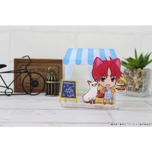『ダンダダン』ぷちちょこ ミニアクリルジオラマ 【ジジ】 猫カフェ