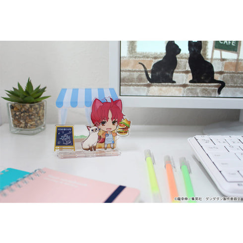 『ダンダダン』ぷちちょこ ミニアクリルジオラマ 【ジジ】 猫カフェ