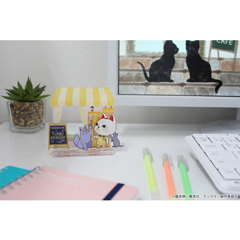 『ダンダダン』ぷちちょこ ミニアクリルジオラマ 【ターボババア(招き猫)】 猫カフェ
