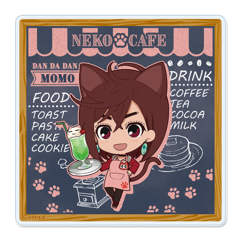 『ダンダダン』ぷちちょこ アクリルコースター 【モモ】 猫カフェ