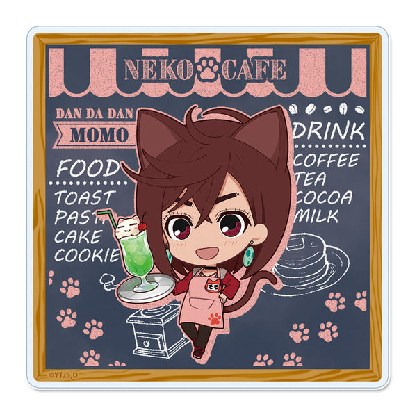 『ダンダダン』ぷちちょこ アクリルコースター 【モモ】 猫カフェ