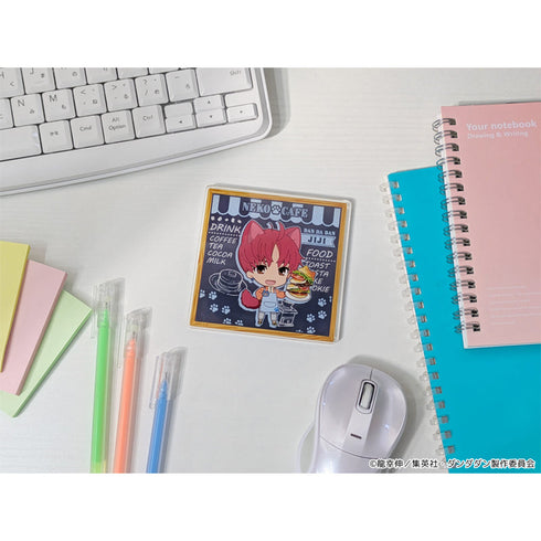 『ダンダダン』ぷちちょこ アクリルコースター 【ジジ】 猫カフェ