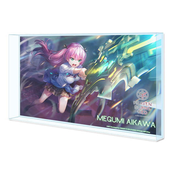 『ヘブンバーンズレッド』BIGアクリルブロック【逢川めぐみ】